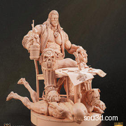 暴狼罗伯Lobo3D打印模型