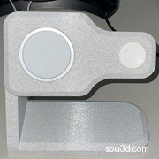 改良版苹果iPhone MagSafe及Apple Watch充电支架(AirPods Pro无线充电器混音版)