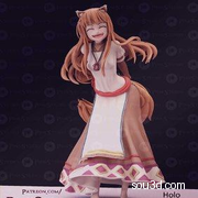 狼与香辛料stl3D打印模型PinkStudio_Holo - spice and wolf
