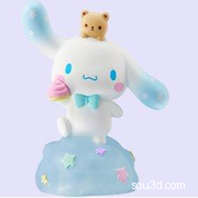 【精致玉桂狗模型】狗 玉桂狗 大耳狗 可爱小狗 三丽鸥  手办  3D打印