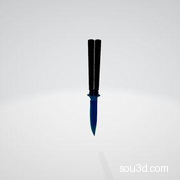 蝴蝶刀模型