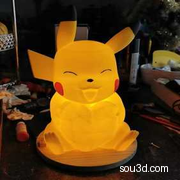 皮卡丘灯鲁班3D