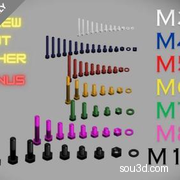 螺丝螺母垫片M3 M4 M5 M6 M7 M8 M10 百亿图库