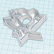 匹兹堡企鹅队饼干模具