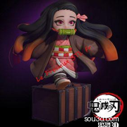 鬼灭之刃stl3D打印模型手办Nezuko-EdyTheCross