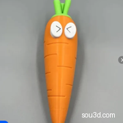 可爱萝卜伸缩剑