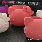 Hello Kitty花盆-现在中小型!