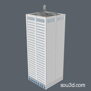 高楼大厦写字楼建筑模型