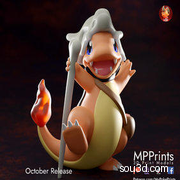 神奇宝贝 小火龙 Halloween Charmander3D手办打印模型