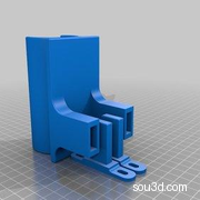 X-Carve可拆卸软管支架40毫米(Fein) 真空软管