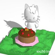小蛋糕凯蒂猫