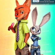 尼克Nick和朱迪Judy《疯狂动物城》