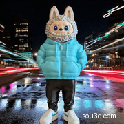 拉布布 城市怪物 Urban Monster - Labubu Inspired