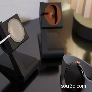 Apple watch手表充电支架装饰摆件