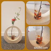 装饰性试管花瓶底座