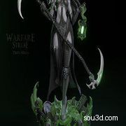 魔兽世界 Warfare Strike - Teresa Nekyia 3D手办打印模型