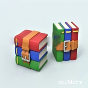 解压缩软件图标模型 3D打印模型