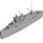 3D可打印RC船-美国海军巴涅加特号(AVP-10)
