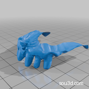 上颌牙冠牙科扫描模型