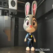 疯狂动物城 Q版朱迪Judy 兔子警官