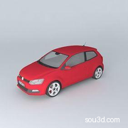 大众Polo GTI Mk5 6R 2012 汽车模型
