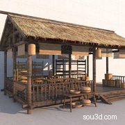 草屋亭子
