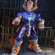 行星吞噬者-Toymakr3d图纸游戏动漫手办摆件