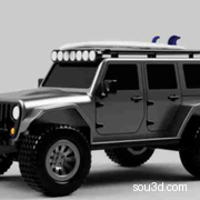 组装JEEP模型