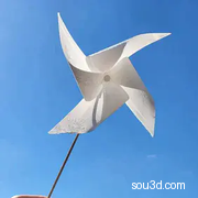 风车打印平板水平测试-季节性流行3D打印模型