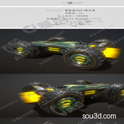 重跑者2087赛车模型