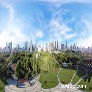 HDR城市外景全景