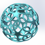 镂空球3D打印地狱测试