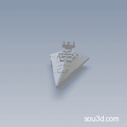 星球大战歼星舰迷你模型