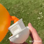 气球动力小船模型–水上玩具