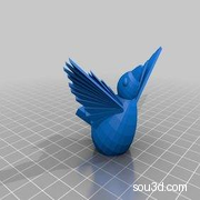 鸟儿准备展翅高飞