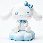 【玉桂狗云朵模型】大耳狗 玉桂狗 狗模型 3D打印