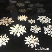 无雪花