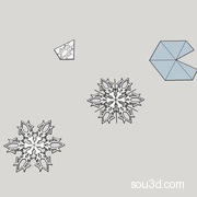 黄油杯雪花