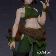英雄联盟 LOL 主角 英雄 角色 阿卡利·菲格尔