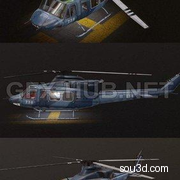 Bell 412 Helicopter 直升机