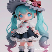 初音未来Q版手办