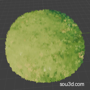 blender风格化卡通草坪模型3D模型