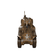 美国二战谢尔曼M4A3坦克