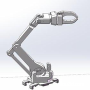 Moco Arm小型机械臂3D数模图纸 Solidworks设计