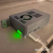 树莓派5带板载风扇的Octoprint外壳