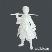 鬼灭之刃高精度3D打印模型图纸素材鬼灭1