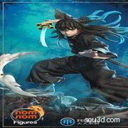 时透无一郎Muichiro《鬼灭之刃》动漫角色雕刻手办3D打印模型