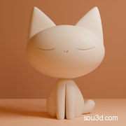 可爱卡通小猫咪