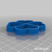 四叶草造型饼干模具
