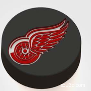 冰球上的NHL球队标识